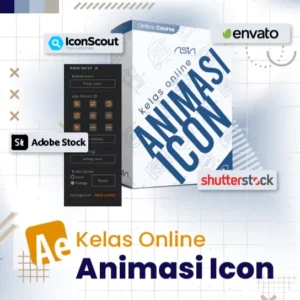 Kelas online Animasi Icon